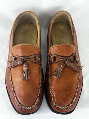 Brass Boot Walking Gloves Brown Woven Tassel Loafers Men\'s 11.5M Leather Slip On Brass Boot Products for Sale up to 90% Off Retail: Poshmark main image 4